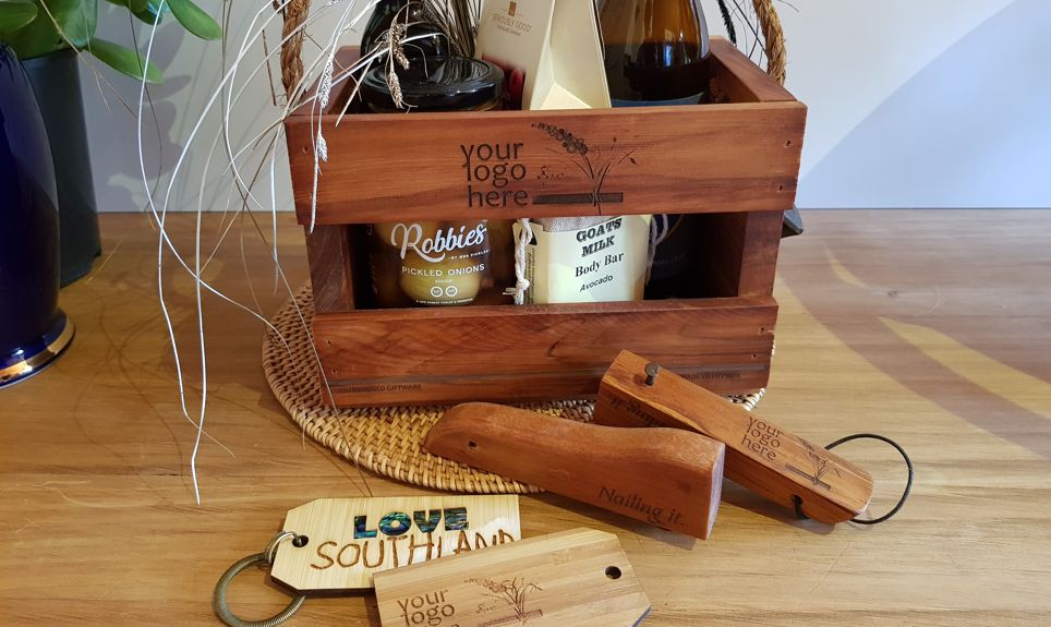 Gift Crates complete with Southland made products. 3 branding opportunities